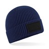 Winter hat - MOD. B442R:Oxford Navy, 52% polyester / 47% acrylic / 1% elastane, Black, One Size